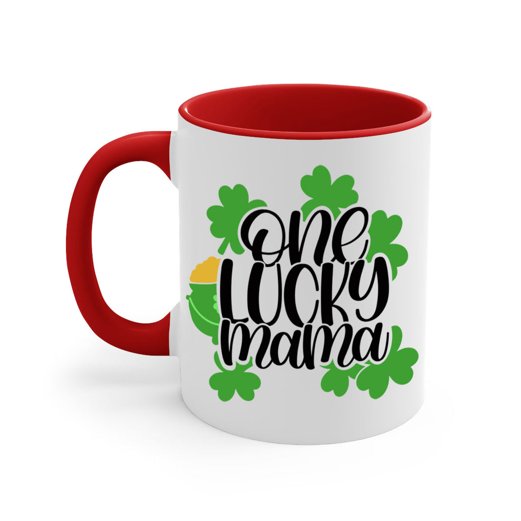 One Lucky Mama Style 42#- St Patricks Day-Mug / Coffee Cup