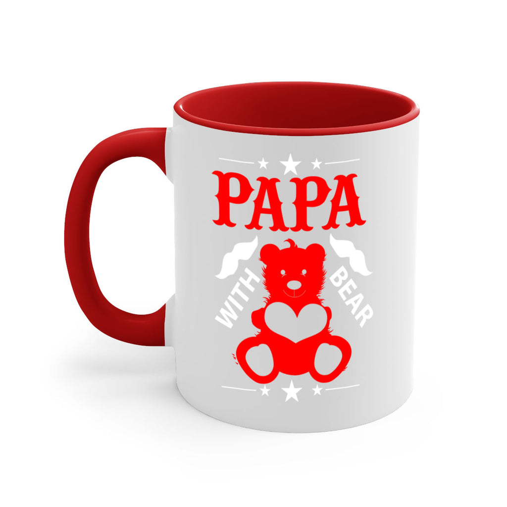 PAPA WITH BEAR 112#- grandpa-Mug / Coffee Cup