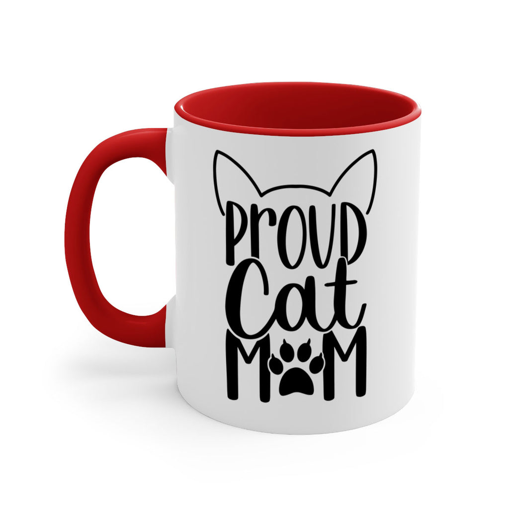Pround Cat Mom Style 103#- cat-Mug / Coffee Cup
