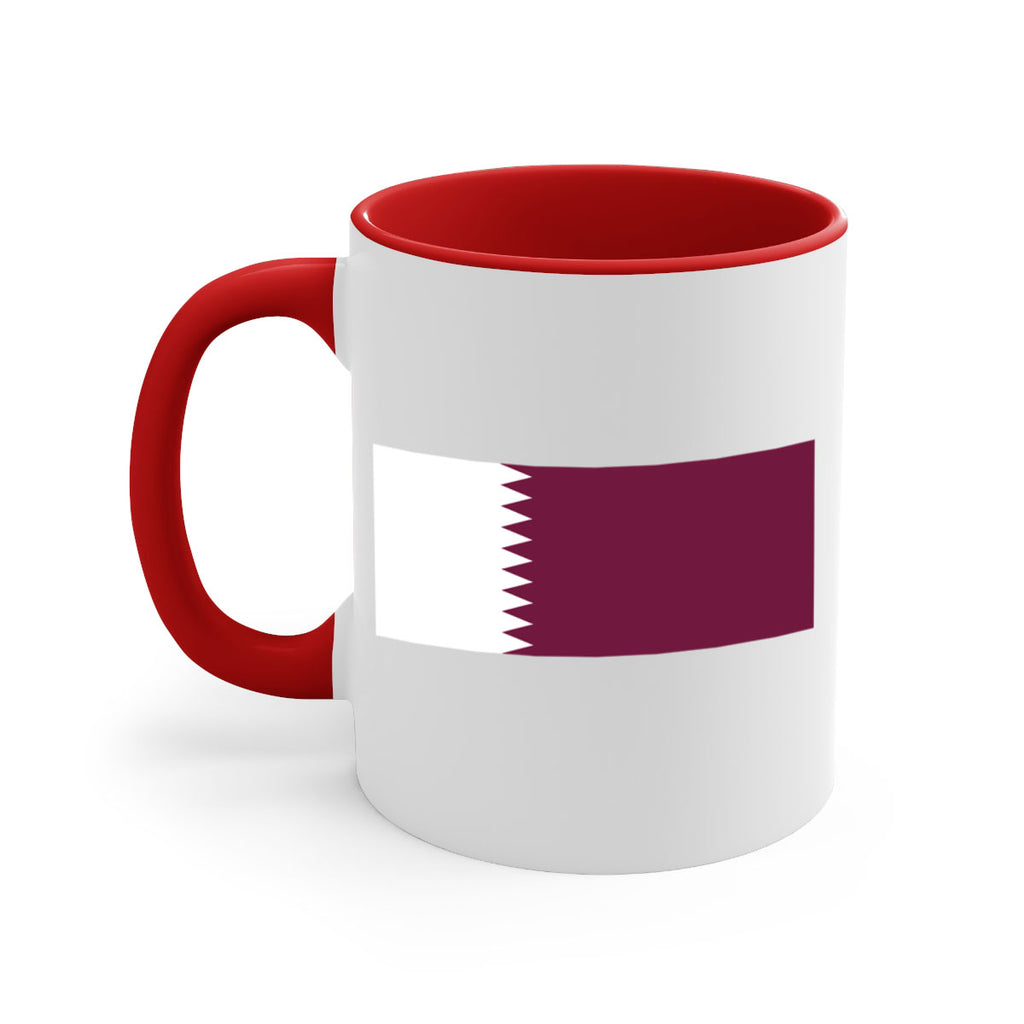 Qatar 56#- world flag-Mug / Coffee Cup