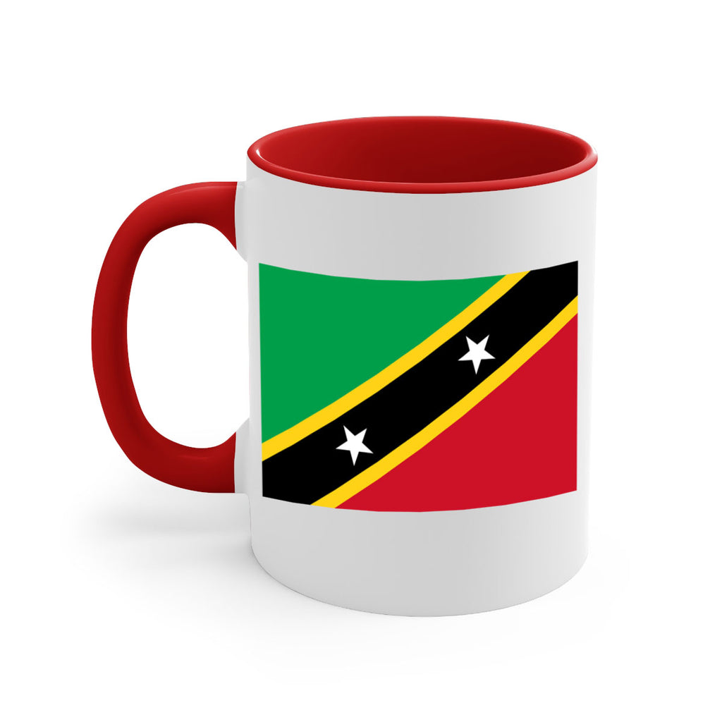 Saint Kitts and Nevis 52#- world flag-Mug / Coffee Cup