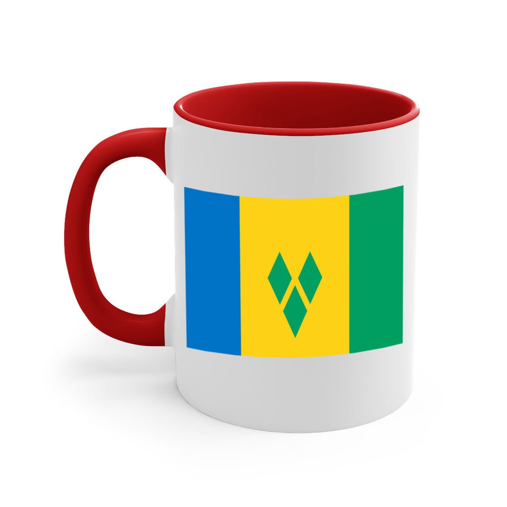 Saint Vincent and the Grenadines 50#- world flag-Mug / Coffee Cup