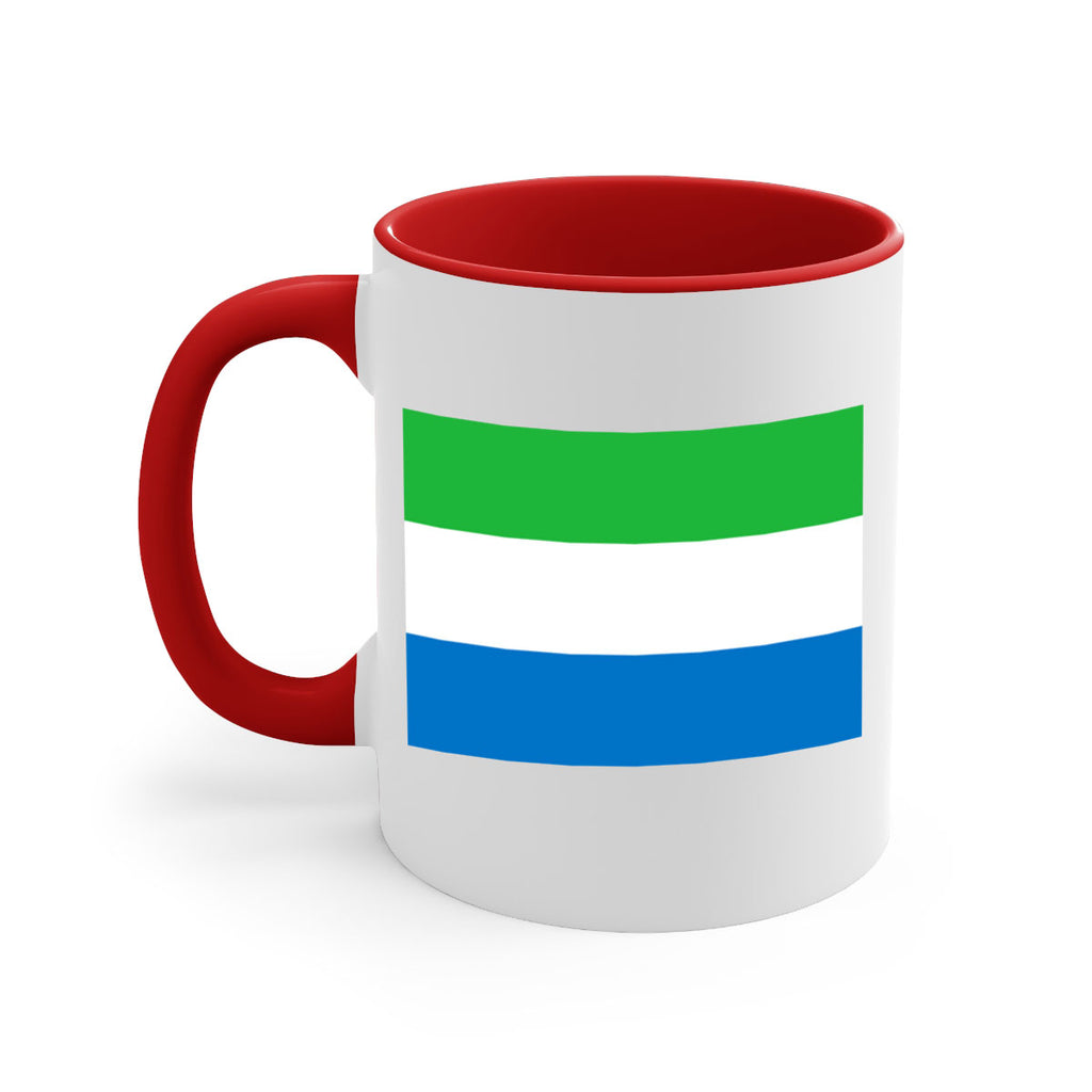 Sierra Leone 42#- world flag-Mug / Coffee Cup