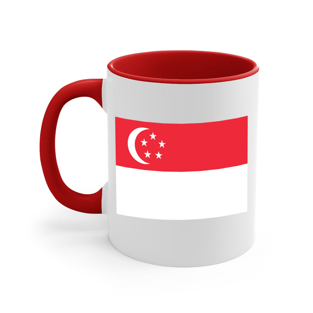 Singapore 41#- world flag-Mug / Coffee Cup