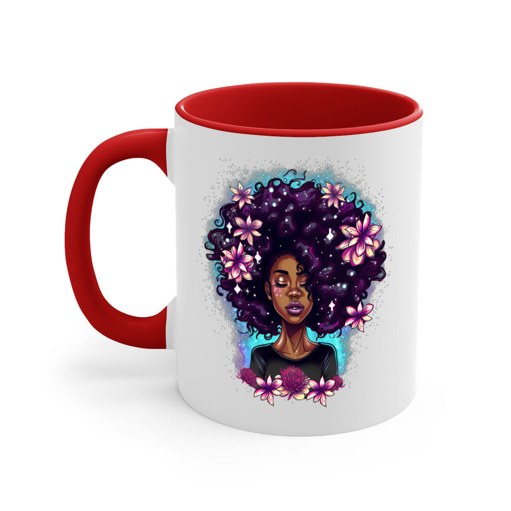 Sparkling Black Girl Design 3#- Black women - Girls-Mug / Coffee Cup