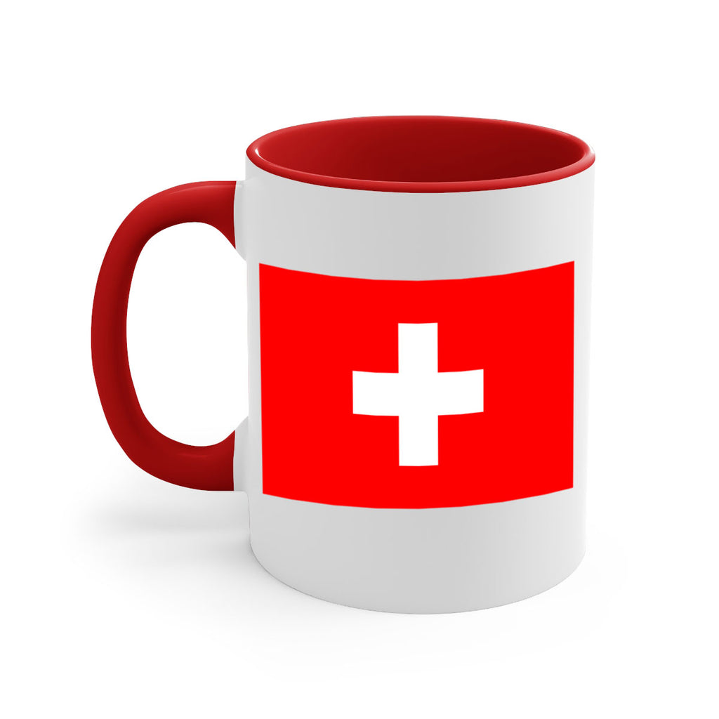 Switzerland 28#- world flag-Mug / Coffee Cup