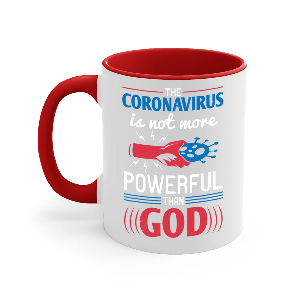 The coronavirus is not more powerful than God Style 21#- corona virus-Mug / Coffee Cup