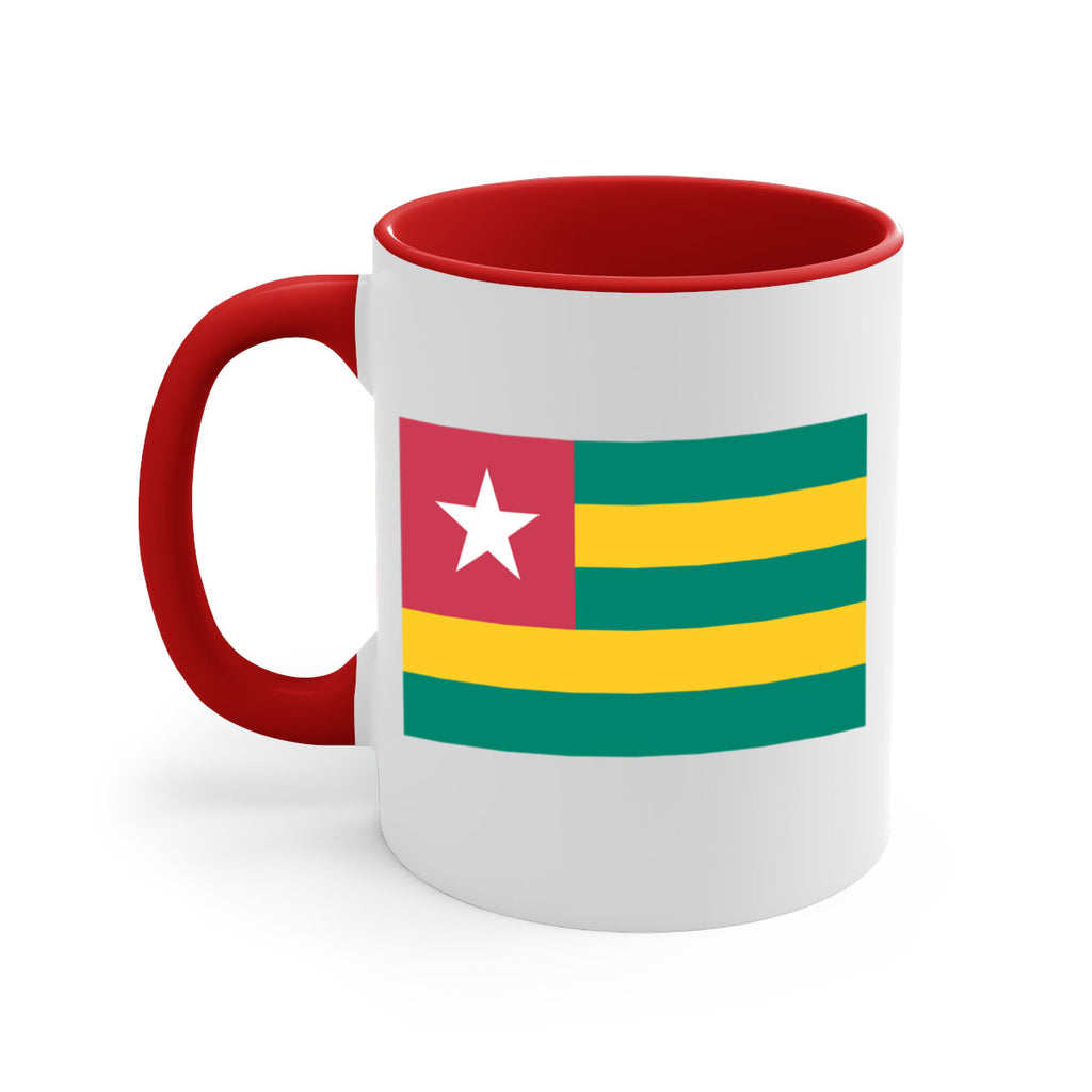 Togo 21#- world flag-Mug / Coffee Cup