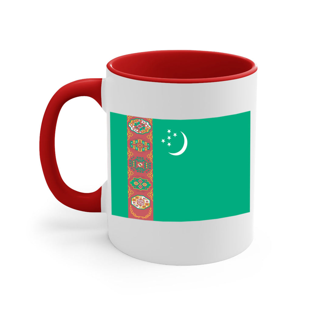 Turkmenistan 16#- world flag-Mug / Coffee Cup