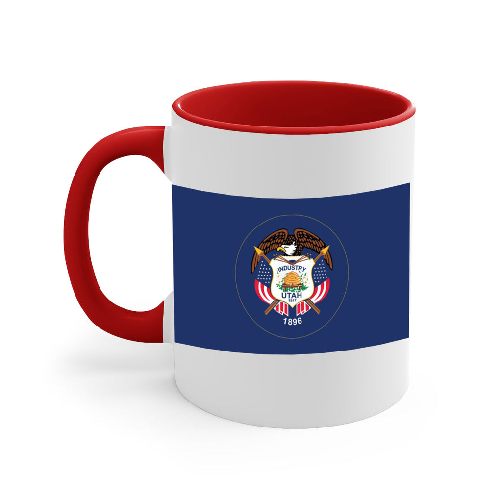 Utah 8#- Us Flags-Mug / Coffee Cup