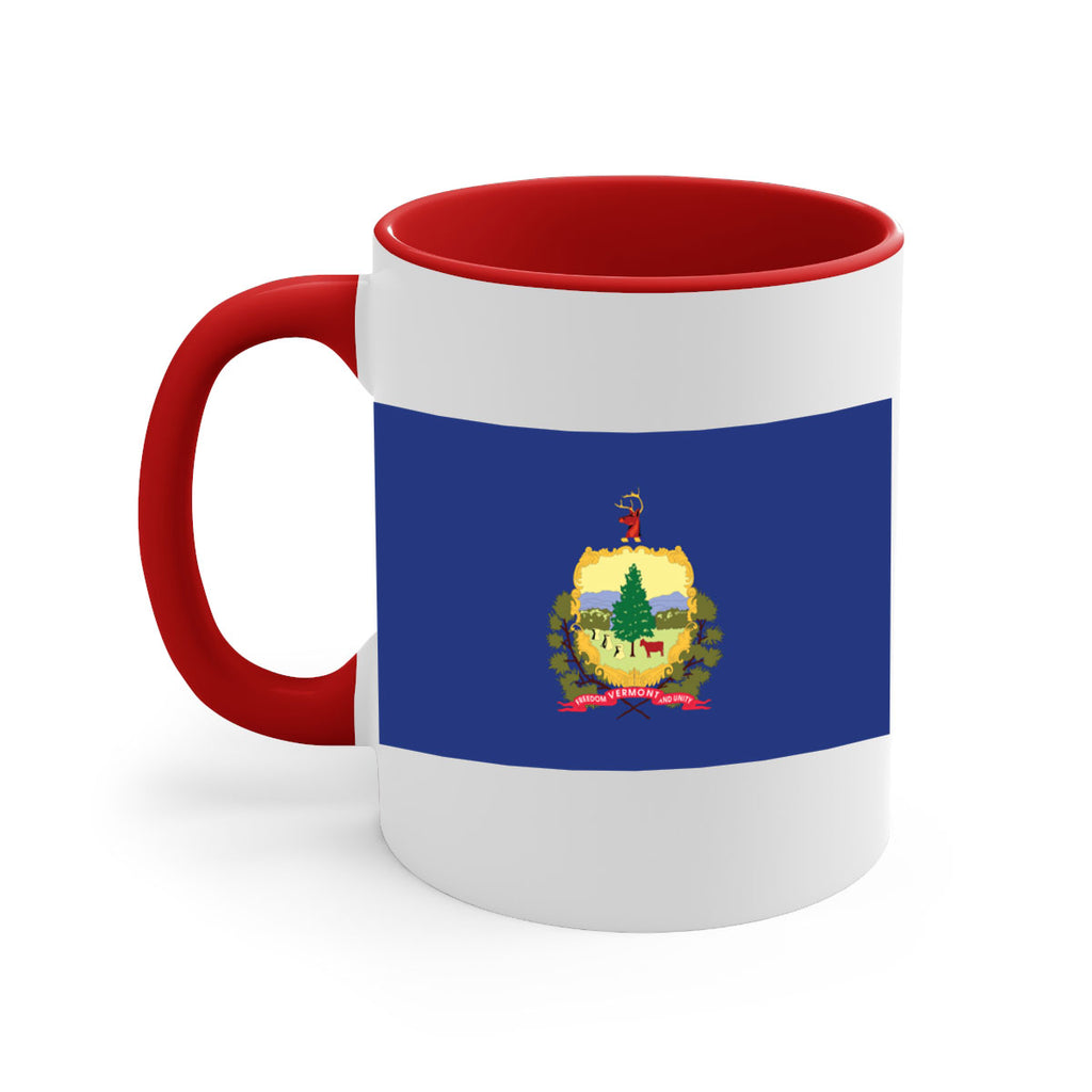 Vermont 7#- Us Flags-Mug / Coffee Cup