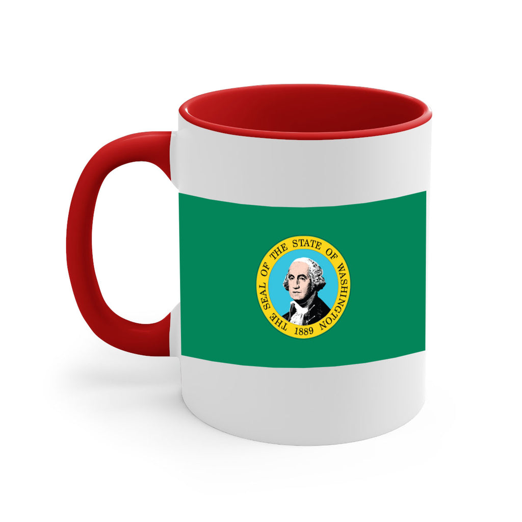 Washington 4#- Us Flags-Mug / Coffee Cup