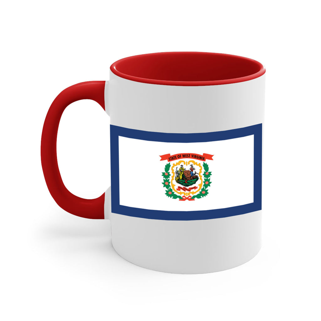 West Virginia 3#- Us Flags-Mug / Coffee Cup