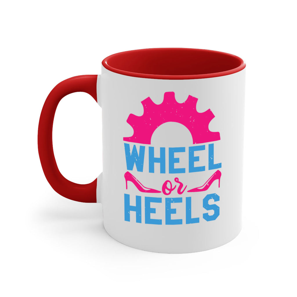 Wheel or Heels Style 8#- baby shower-Mug / Coffee Cup