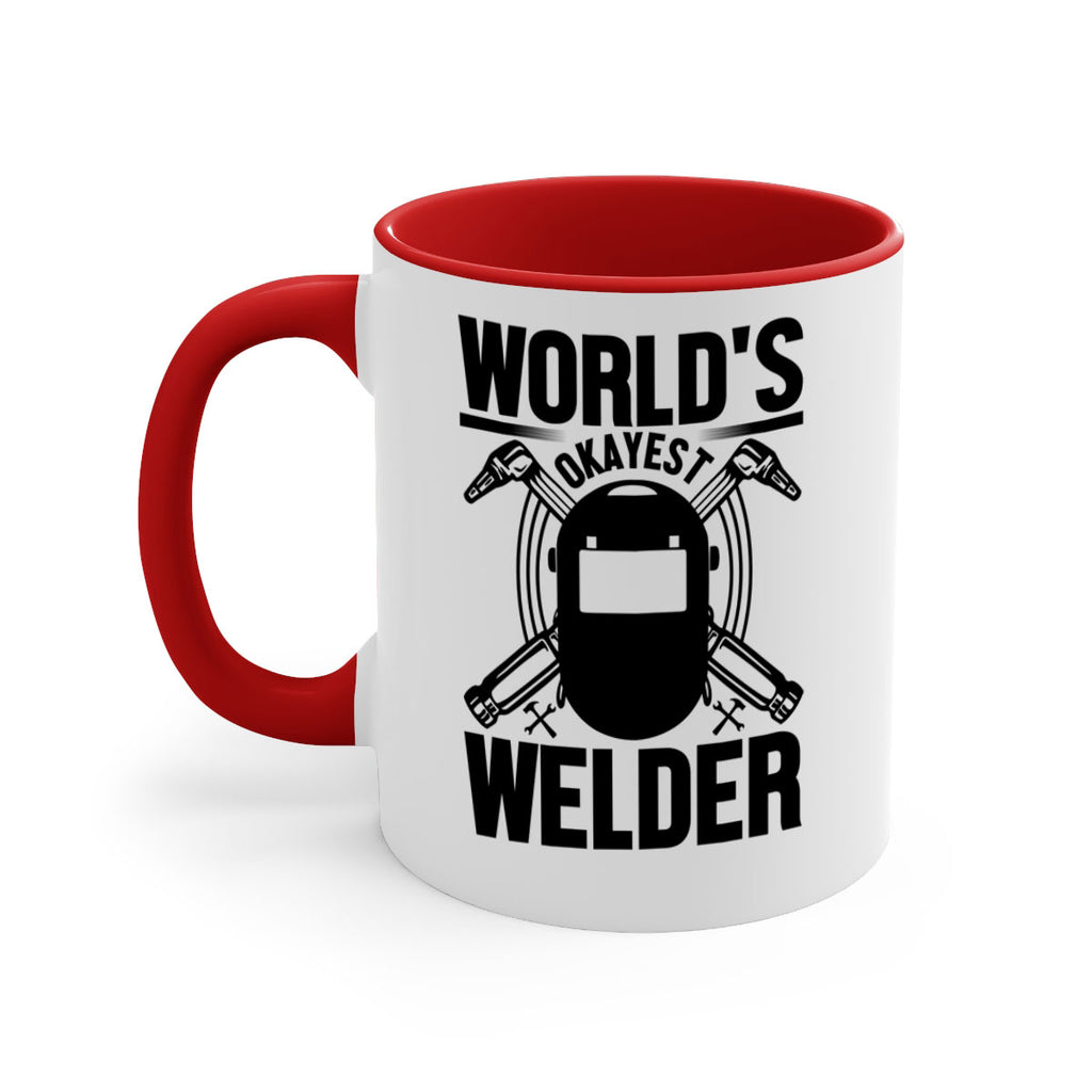 Worlds okayest Style 1#- welder-Mug / Coffee Cup