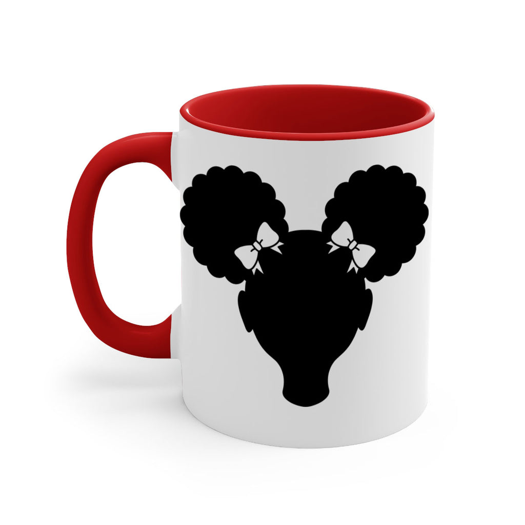 afro puffs girl 77#- Black women - Girls-Mug / Coffee Cup