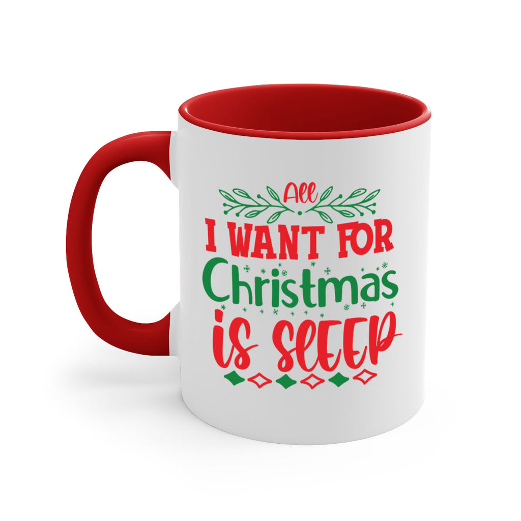 all i want for christmas is sleep style 44#- christmas-Mug / Coffee Cup