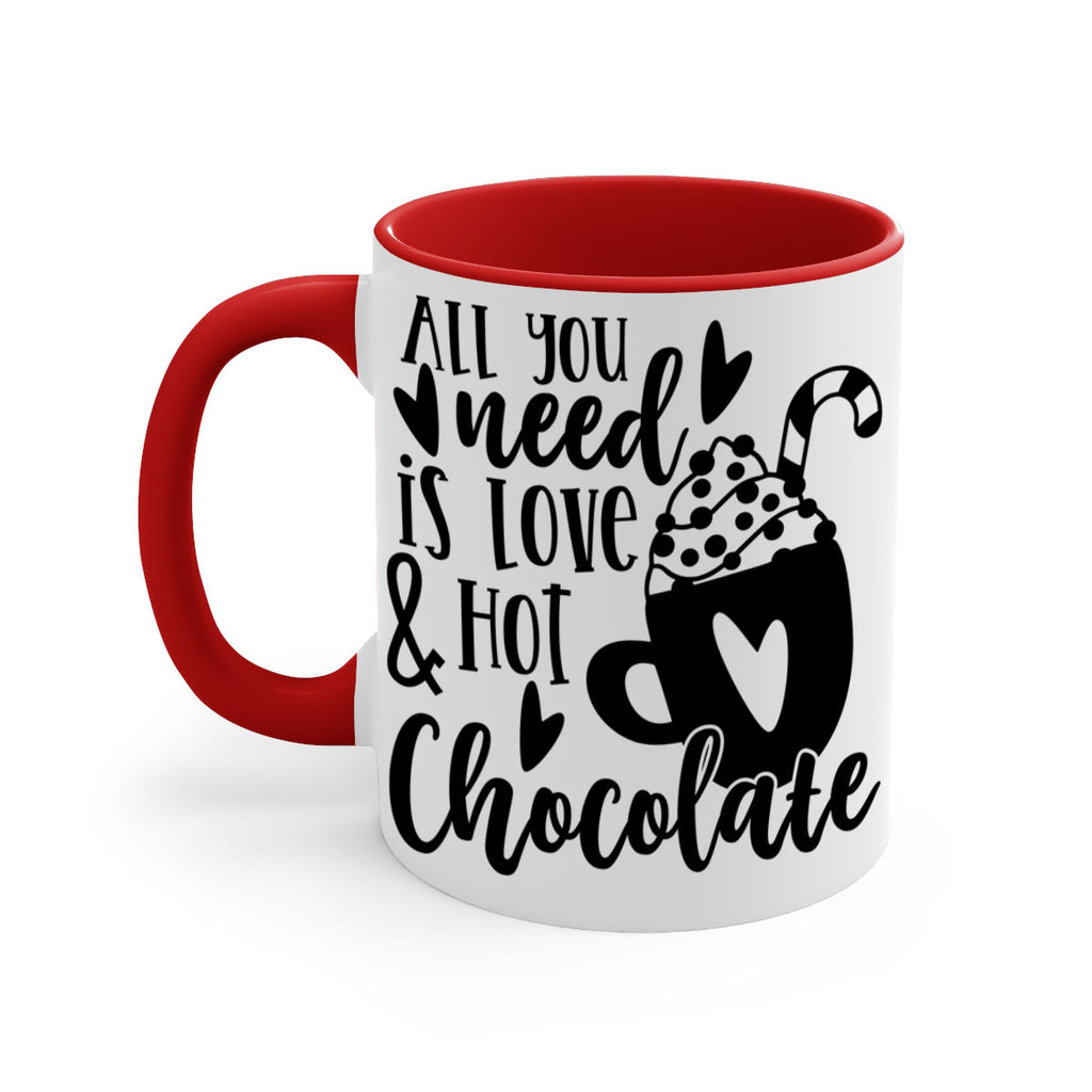 all you need is love and hot chocolate style 49#- christmas-Mug / Coffee Cup