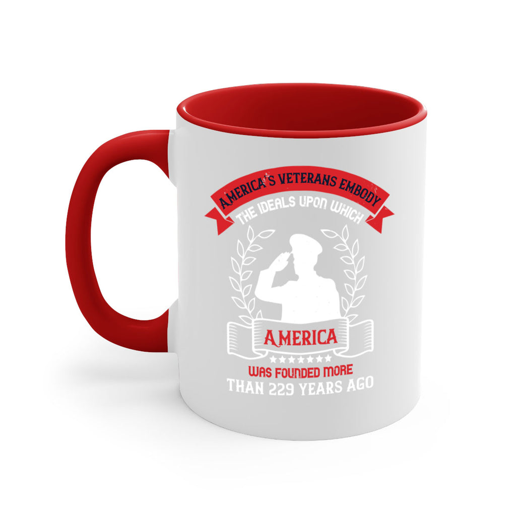 america’s veterans embody the ideals upon which america was founded more than years ago 76#- veterns day-Mug / Coffee Cup