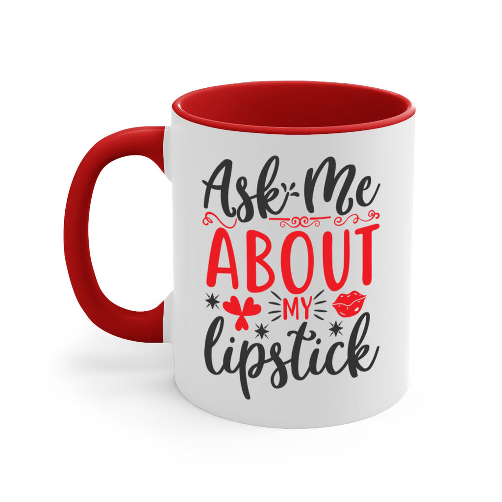 ask me about my lipstick Style 164#- makeup-Mug / Coffee Cup