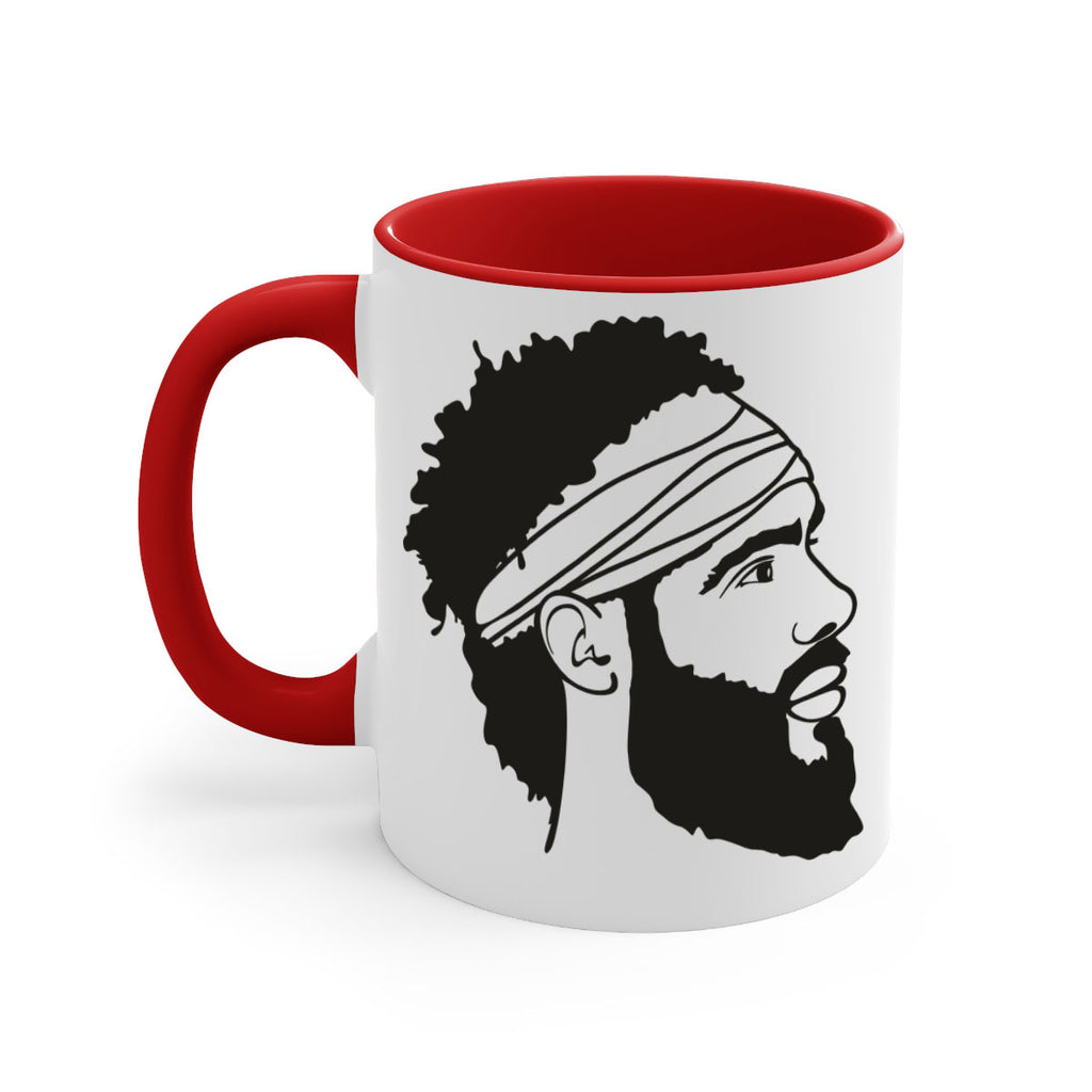 beardman 48#- Black men - Boys-Mug / Coffee Cup