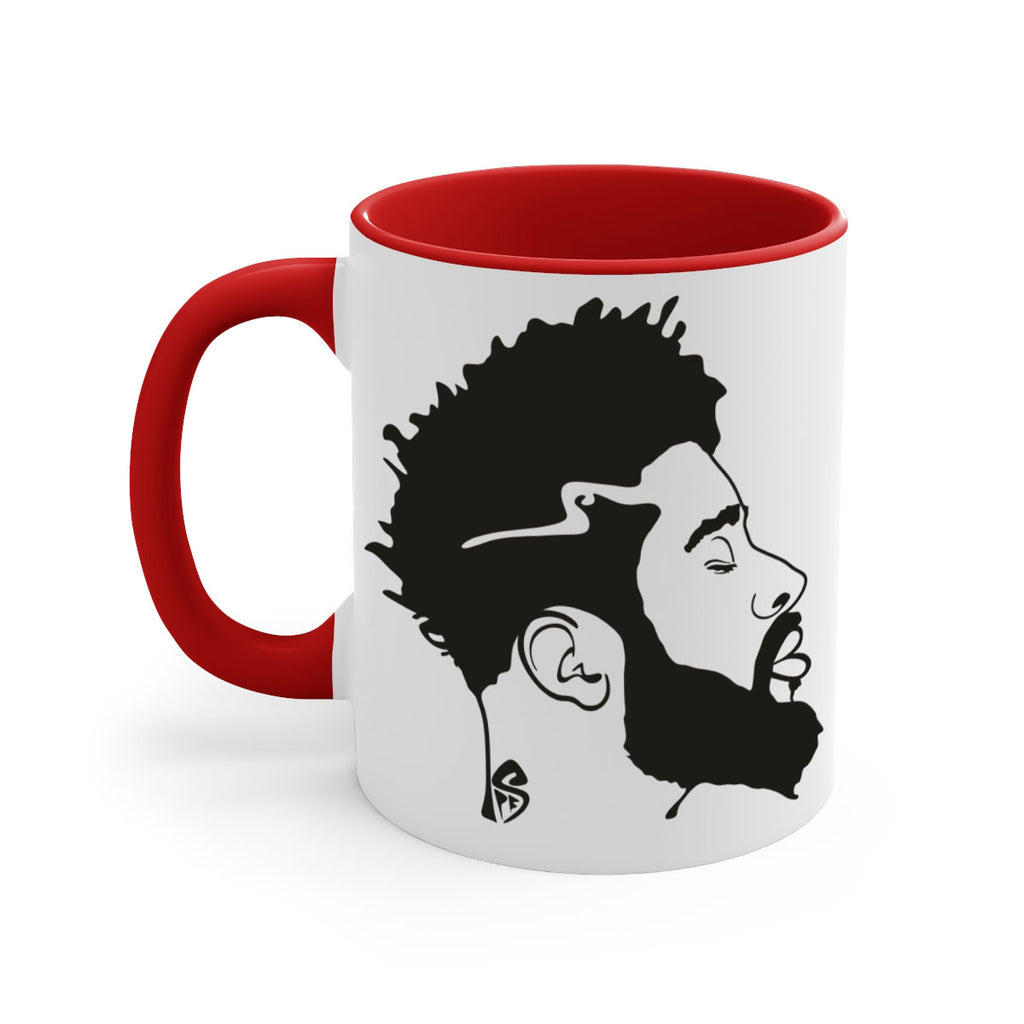 beardman 59#- Black men - Boys-Mug / Coffee Cup