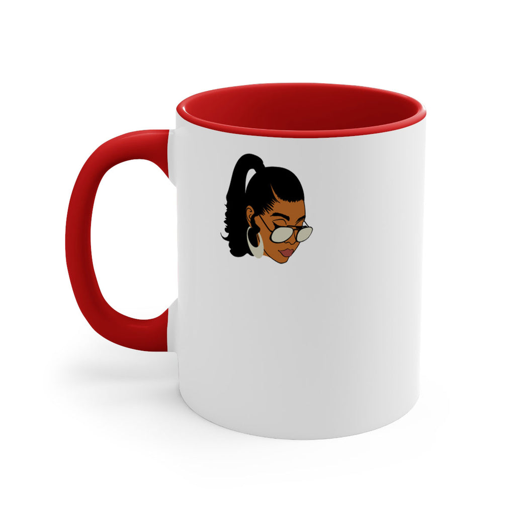 black afro 42#- Black women - Girls-Mug / Coffee Cup