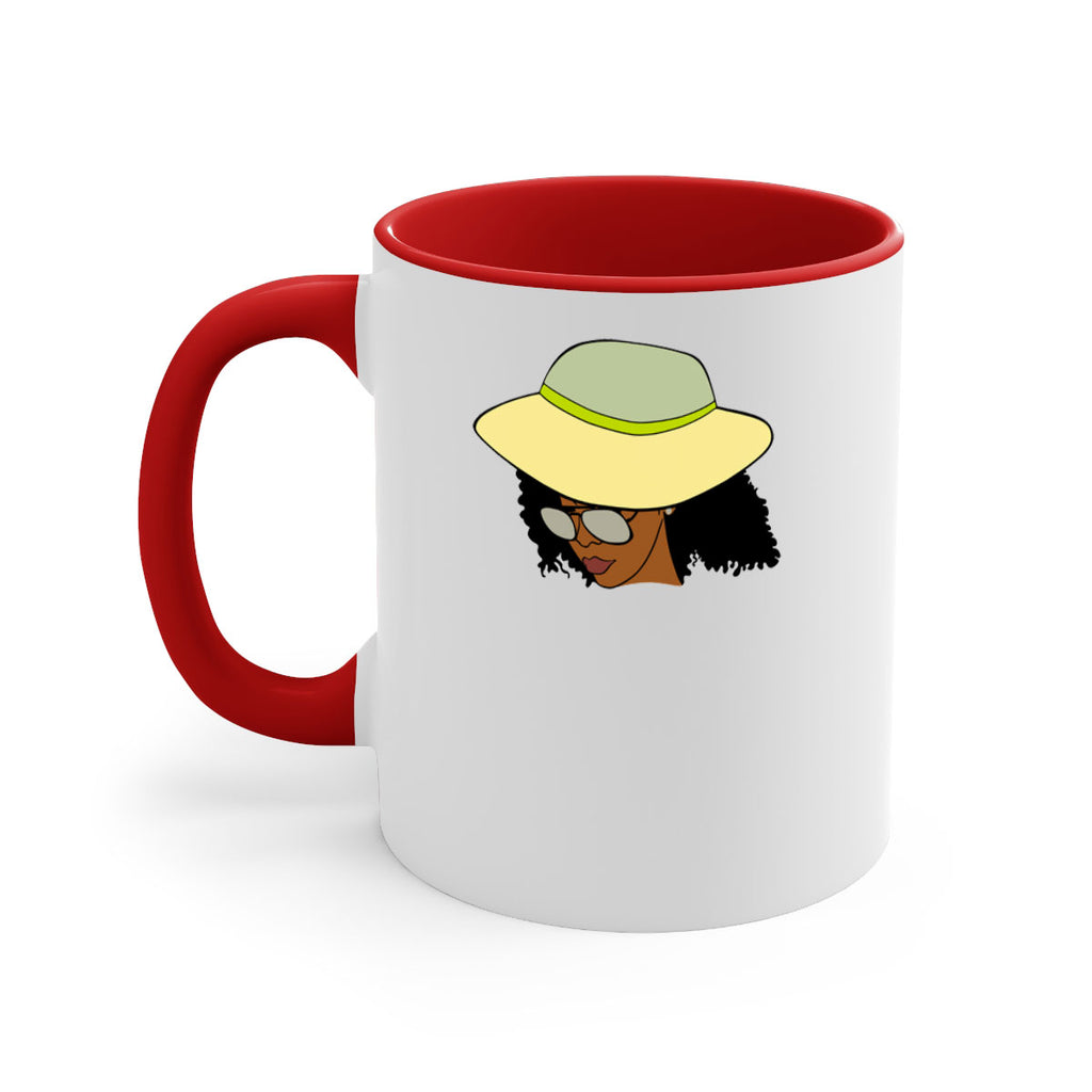 black afro 45#- Black women - Girls-Mug / Coffee Cup