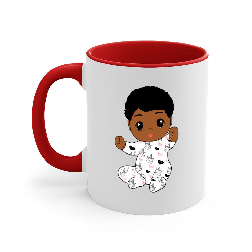 black baby boy 8#- Black men - Boys-Mug / Coffee Cup