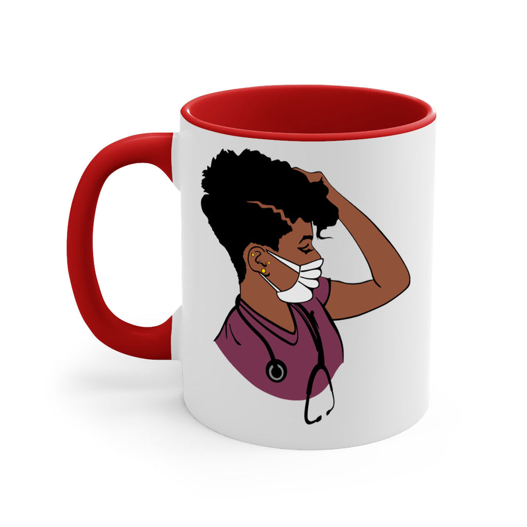 black nurse 1#- Black women - Girls-Mug / Coffee Cup