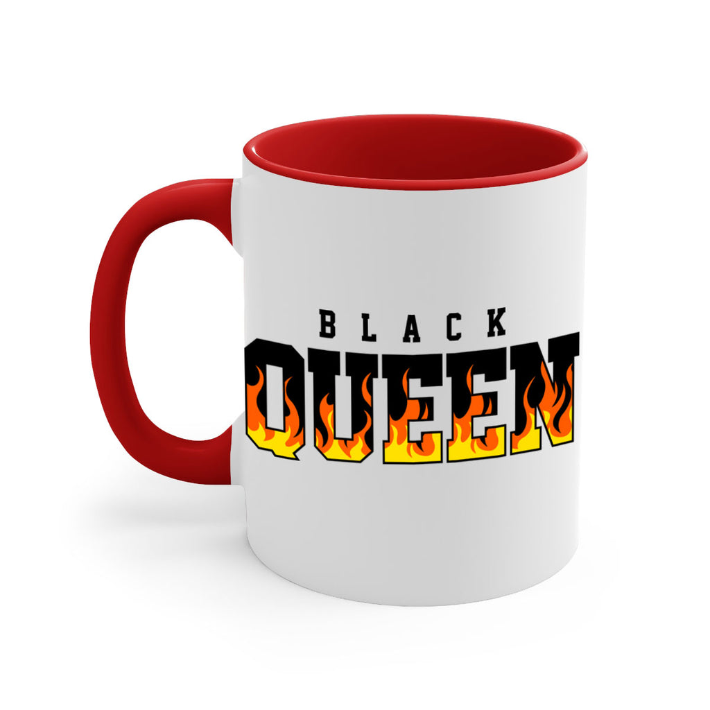 black queen flames 220#- black words - phrases-Mug / Coffee Cup