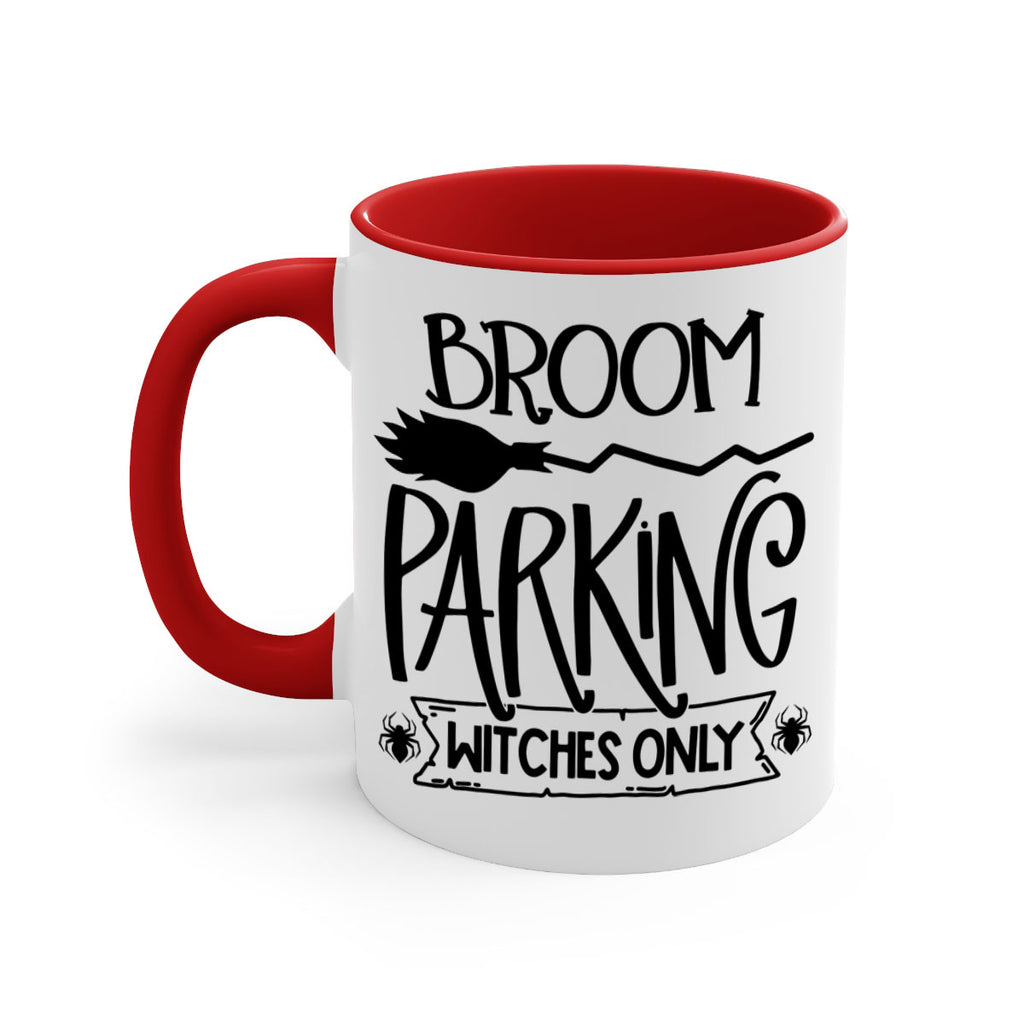 broom parking witches only 84#- halloween-Mug / Coffee Cup