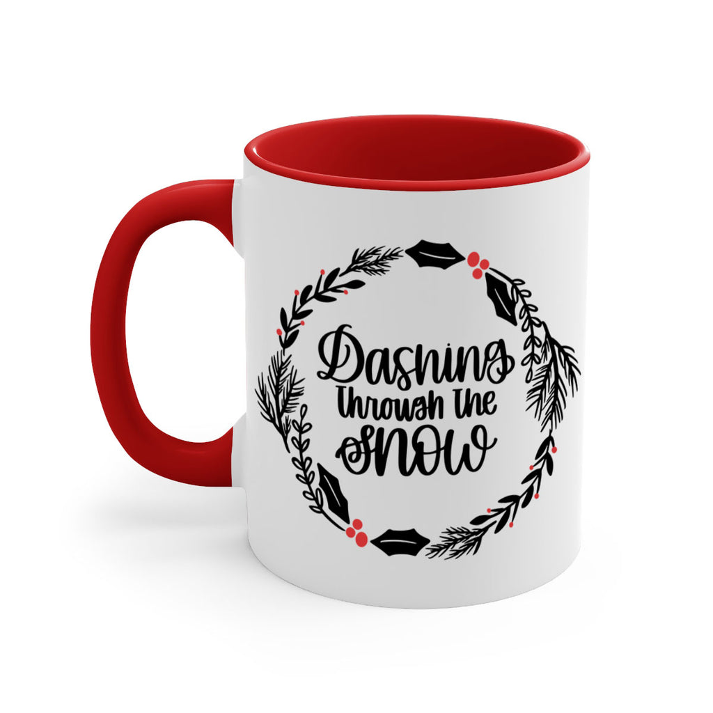 christmas ornamentsdashing through the snow 192#- christmas-Mug / Coffee Cup