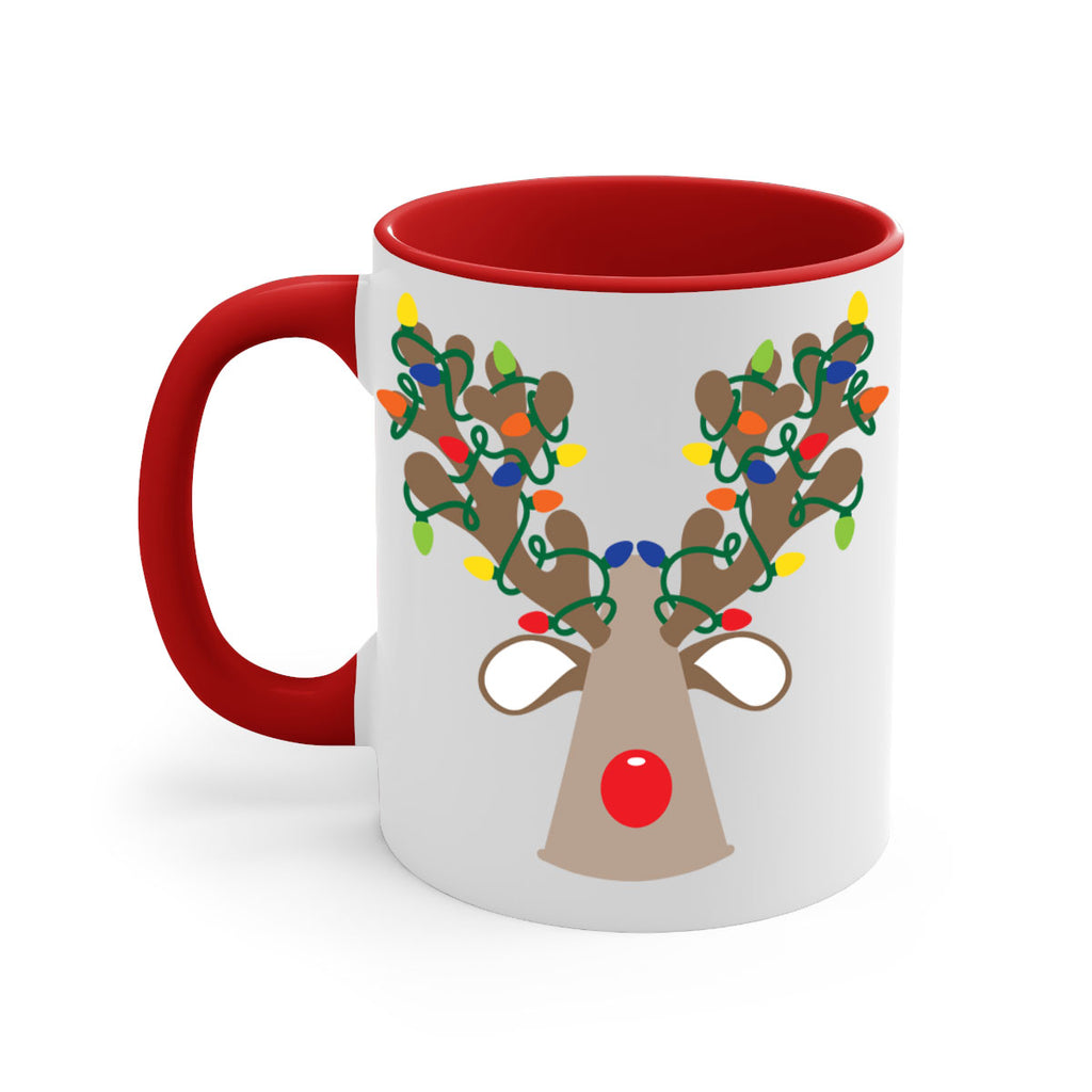 christmas reindeer antler cheer style 116#- christmas-Mug / Coffee Cup