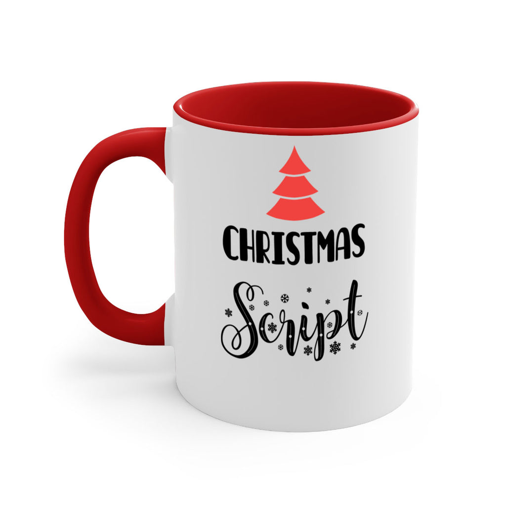 christmas script style 122#- christmas-Mug / Coffee Cup