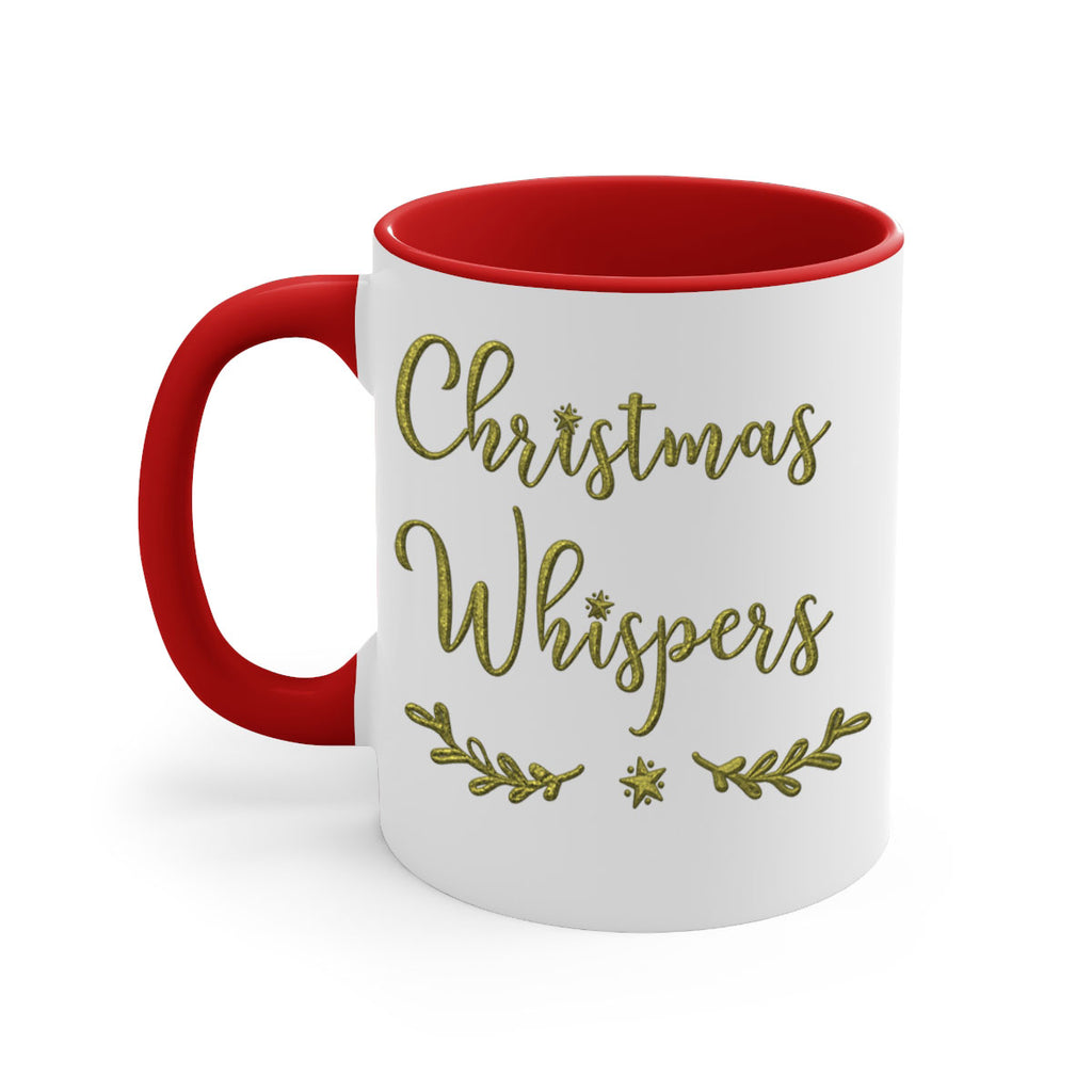 christmas whispers green 381#- christmas-Mug / Coffee Cup