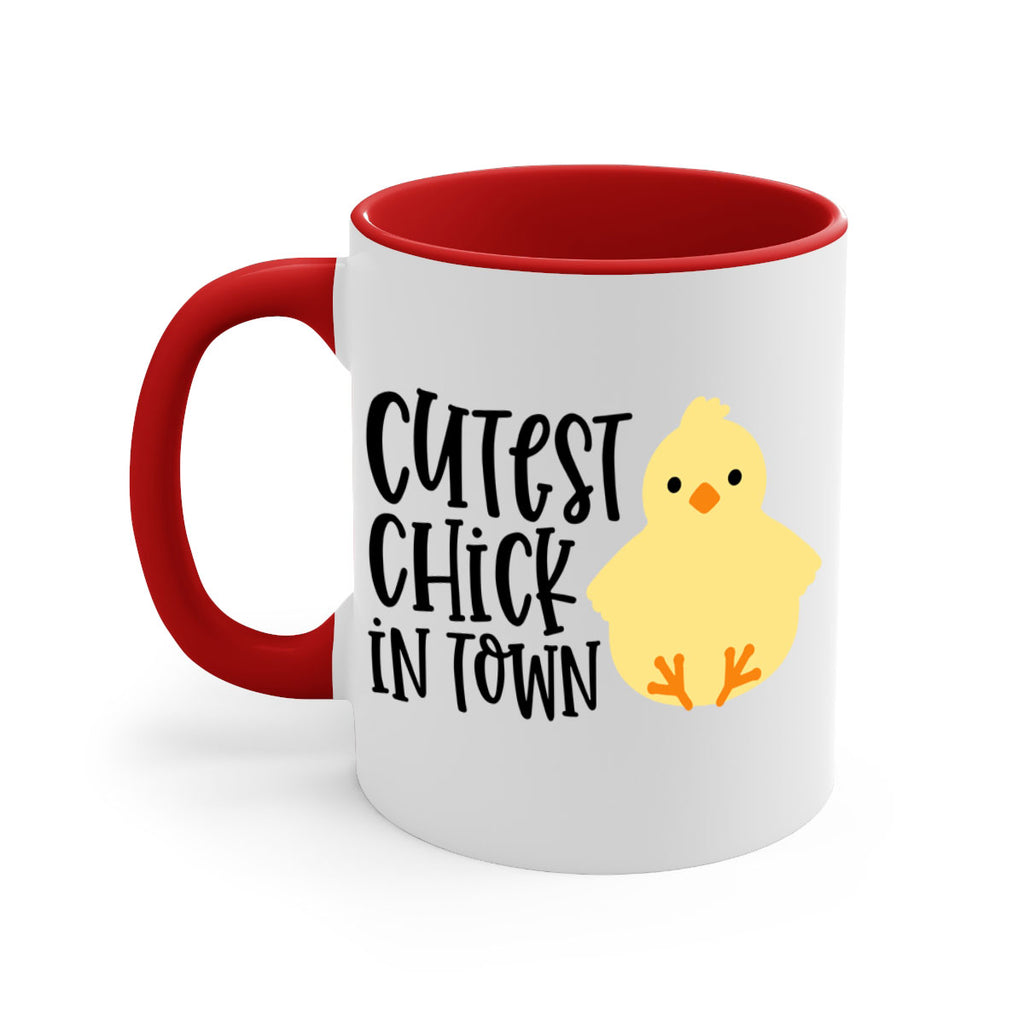 cutest chick in town 61#- easter-Mug / Coffee Cup