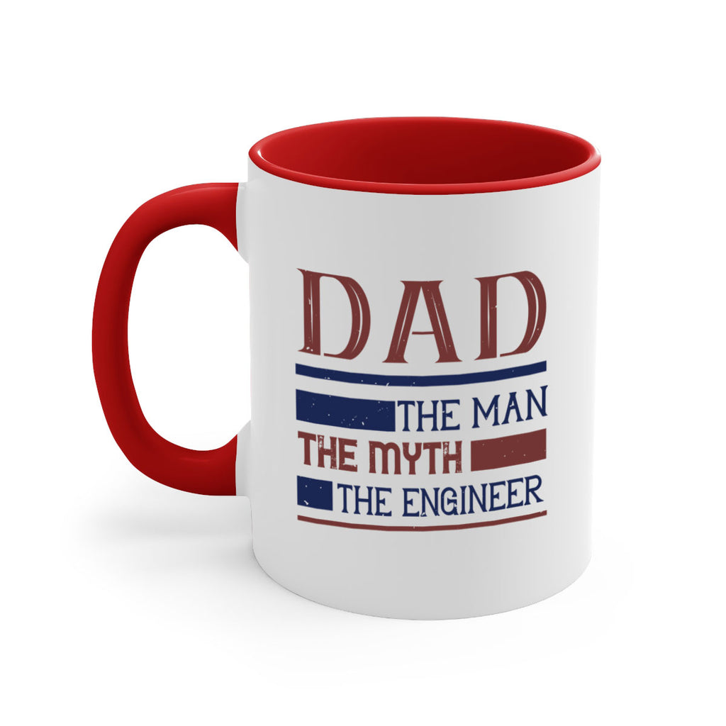dad the man the myth the engineer Style 24#- engineer-Mug / Coffee Cup