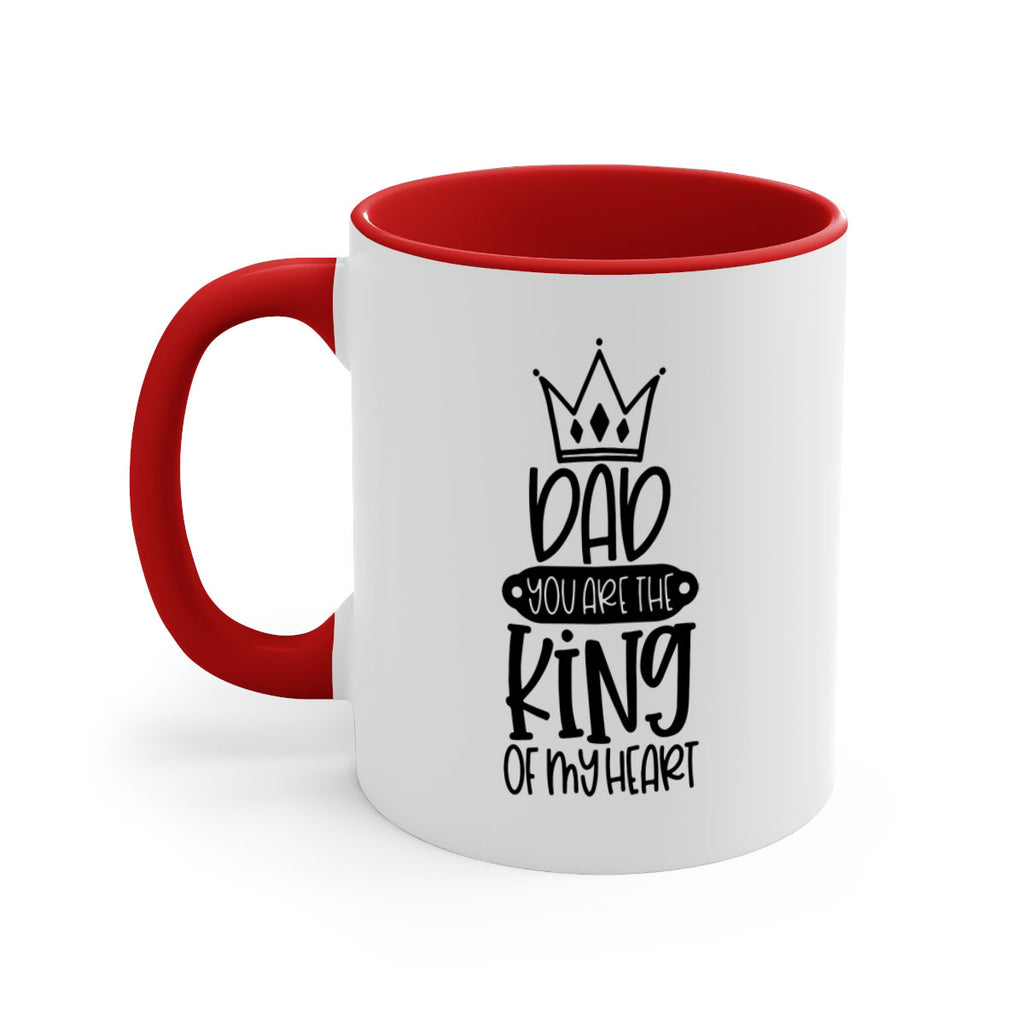 dad you are the king of my heart 57#- fathers day-Mug / Coffee Cup