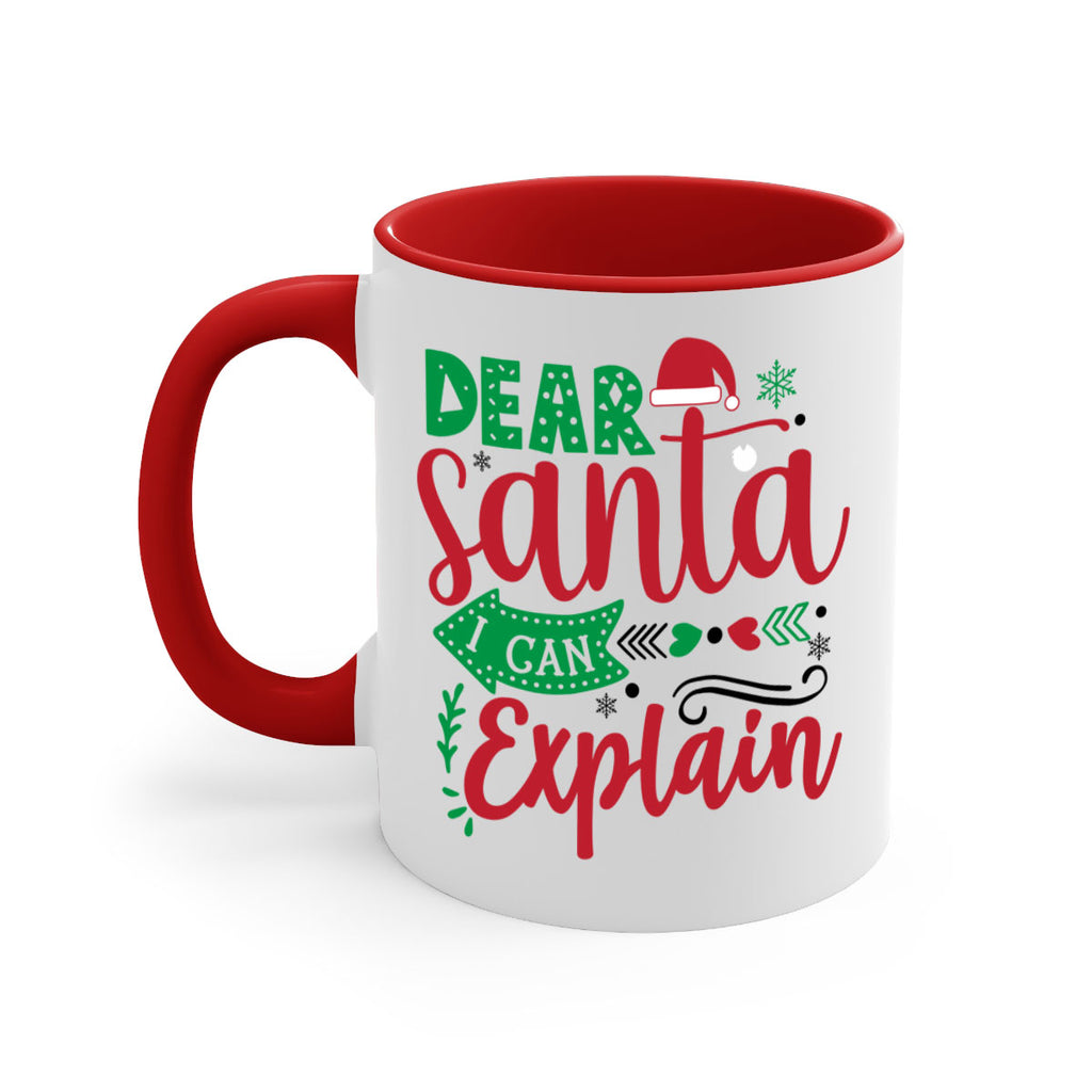 dear santa i can explain style 157#- christmas-Mug / Coffee Cup