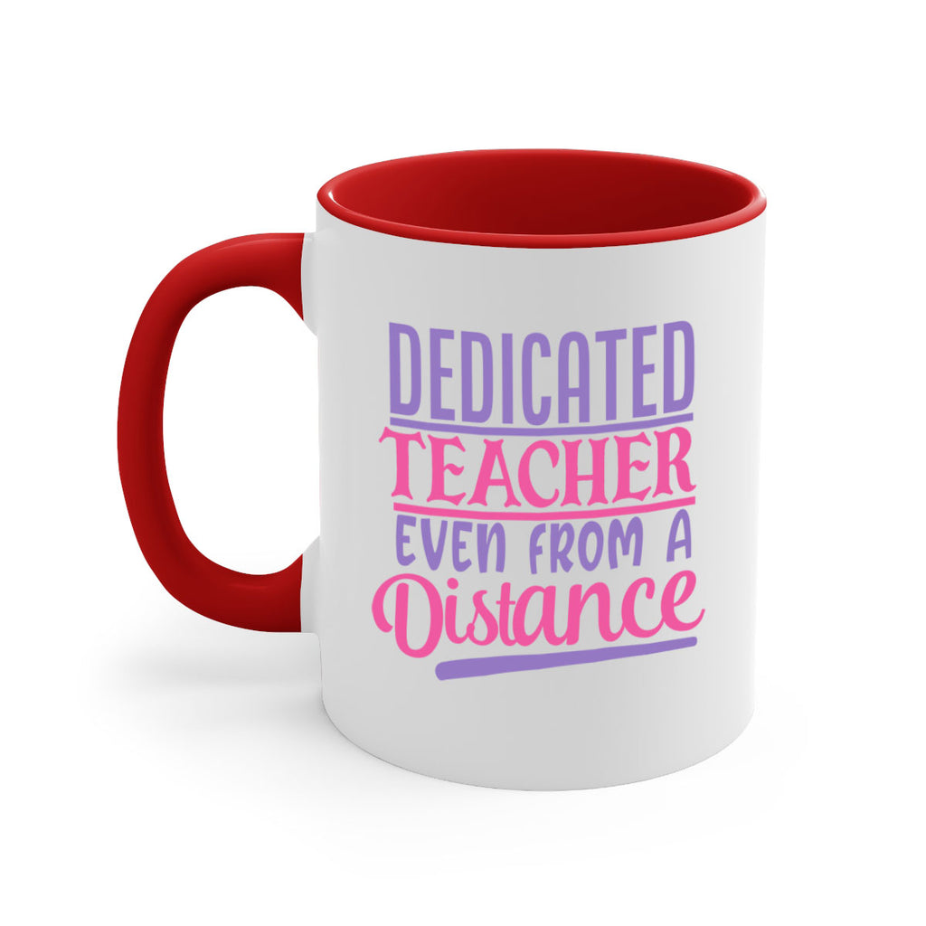 dedicated teacher even from a distance Style 53#- corona virus-Mug / Coffee Cup