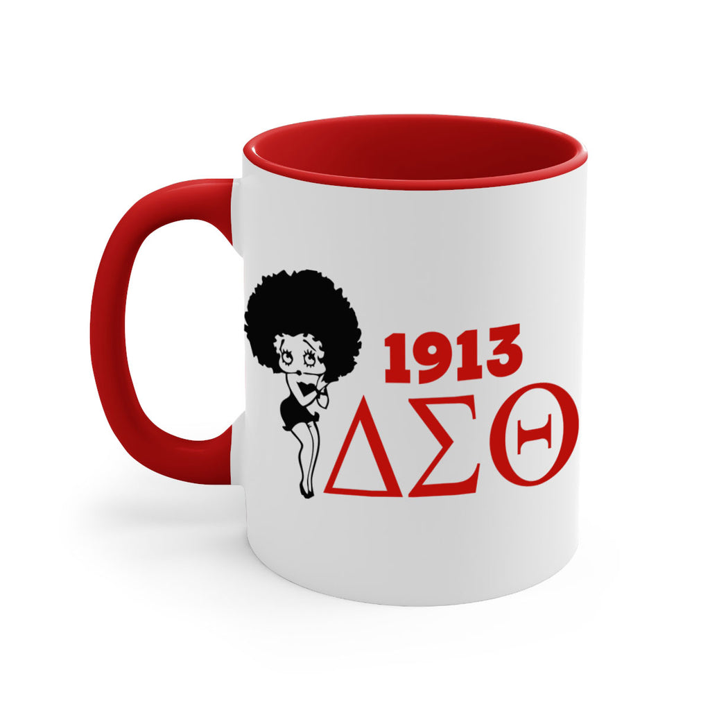 delta sigma theta 4#- black words - phrases-Mug / Coffee Cup