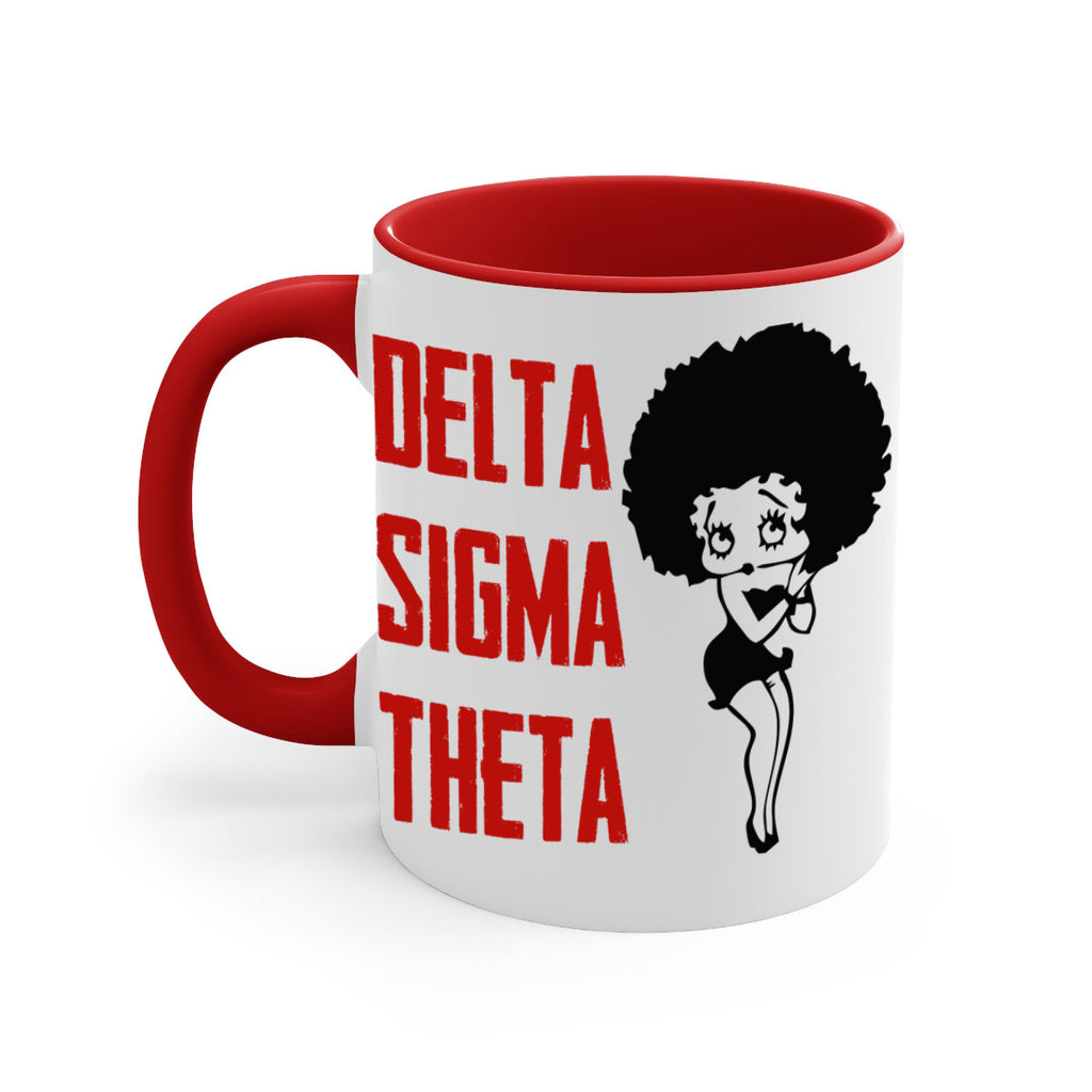 delta sigma theta 5#- black words - phrases-Mug / Coffee Cup