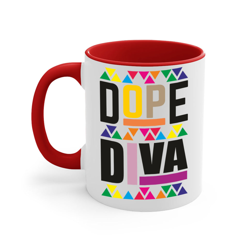 dope diva- black words - phrases-Mug / Coffee Cup