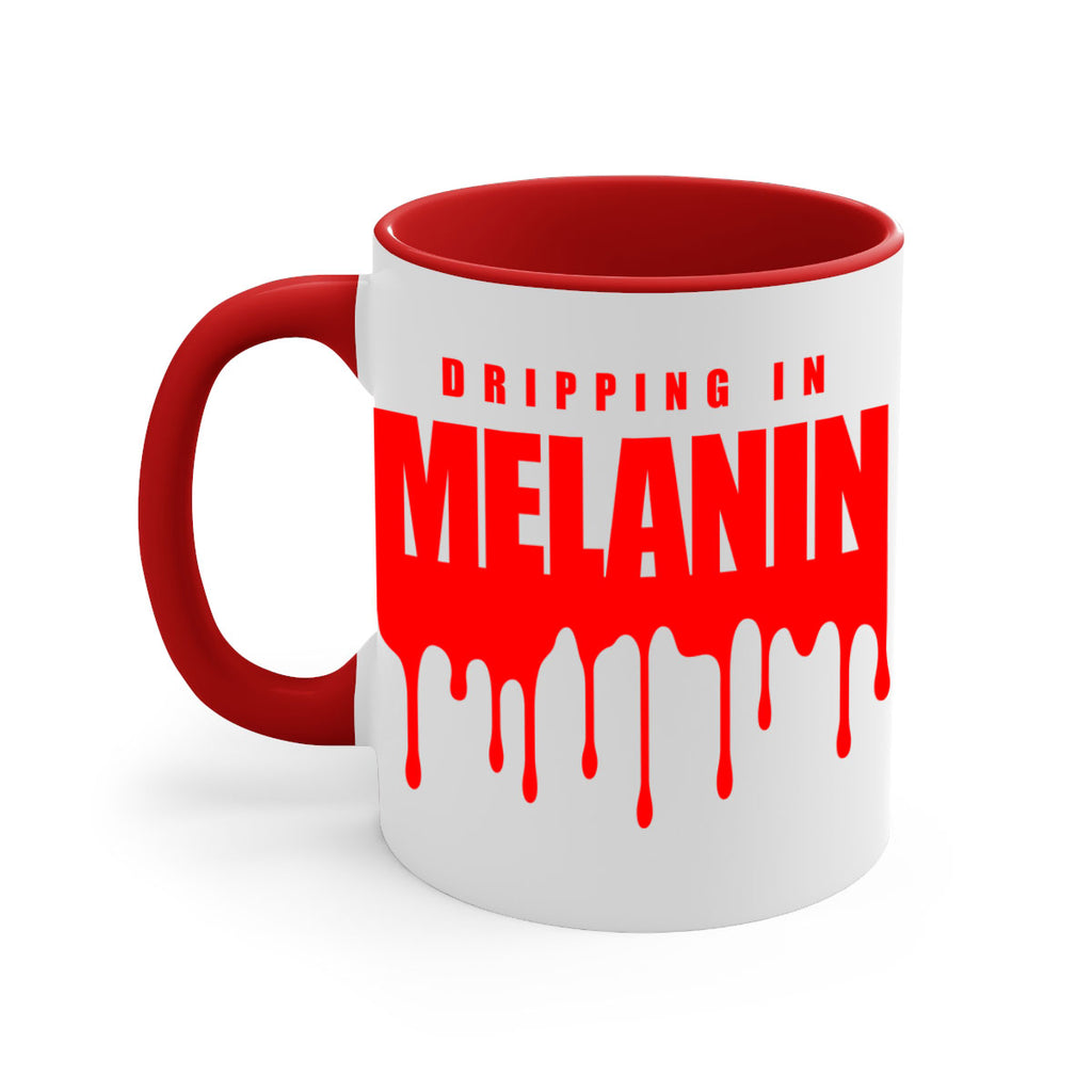 dripping in melanin 161#- black words - phrases-Mug / Coffee Cup