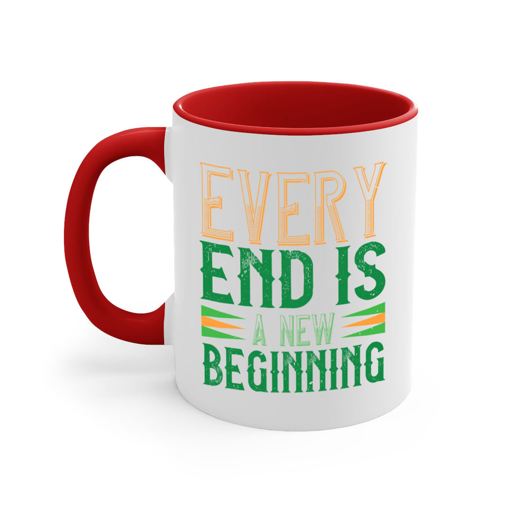 every end is a new beginning Style 138#- St Patricks Day-Mug / Coffee Cup