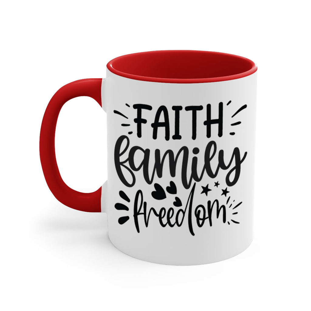faith family freedom 43#- Family-Mug / Coffee Cup