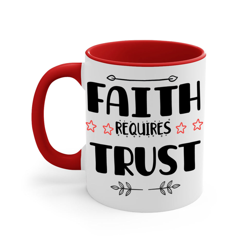 faith requires trust style 203#- christmas-Mug / Coffee Cup