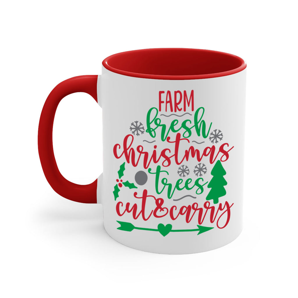 farm fress christmas trees style 208#- christmas-Mug / Coffee Cup