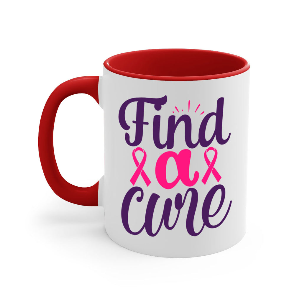 find a cure Style 12#- breast cancer-Mug / Coffee Cup